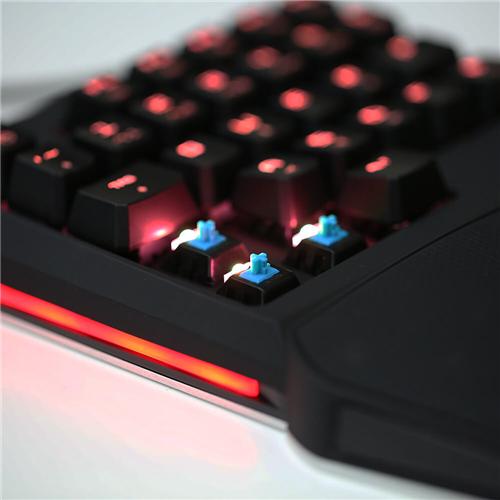 Delux T9 Plus Wired Gaming Mechanial Keyboard Black