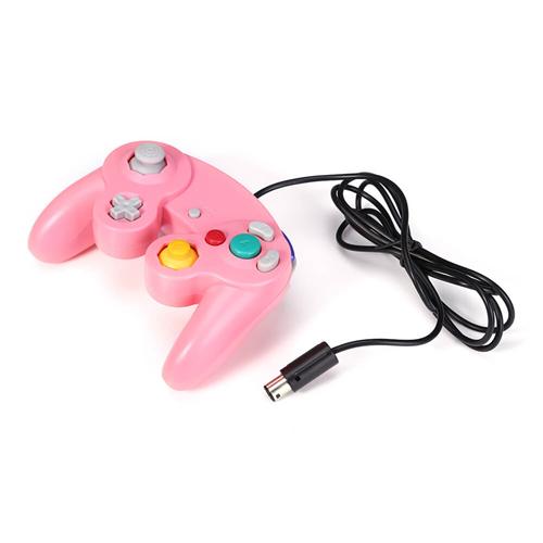 Game Controller for GameCube NGC and Wii Pink