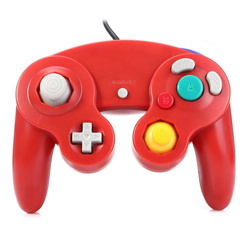 Game Controller for GameCube NGC and Wii Red