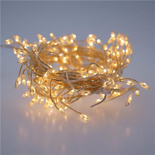 LED Rice grain Copper String Lights - White