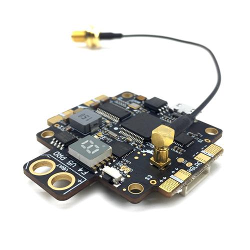 HGLRC F4 V5PRO Flight Controller AIO Board RP-SMA Female Version