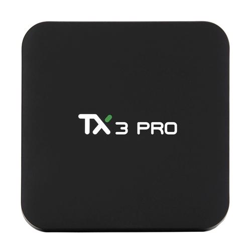 Tanix TX3 Pro Android 6.0 Marshmallow Amlogic S905X 4K TV BOX 1GB/8GB 802.11 b/g/n LAN KODI Media Player