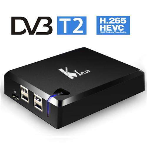 K1 PLUS DVB-T2 DVB-S2 Amlogic S905 Quad Core 64Bit TV Box Android 5.1.1 1G 8G HDMI2.0 3D DLNA AirPlay Miracast Netflix