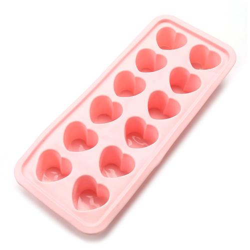 12 Mini Ice Cubes Trays - Pink