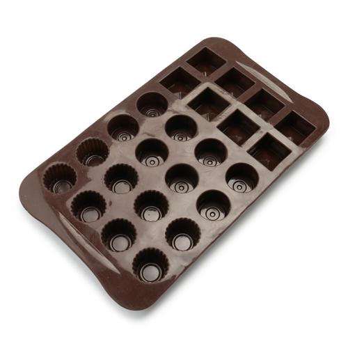 

24 Ice Cubes Trays Silicone Ice Cube Mold - Black