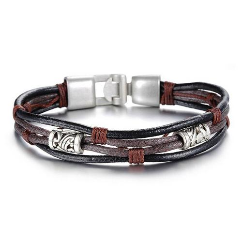 OPK Fashion Man Bracelets -Silver