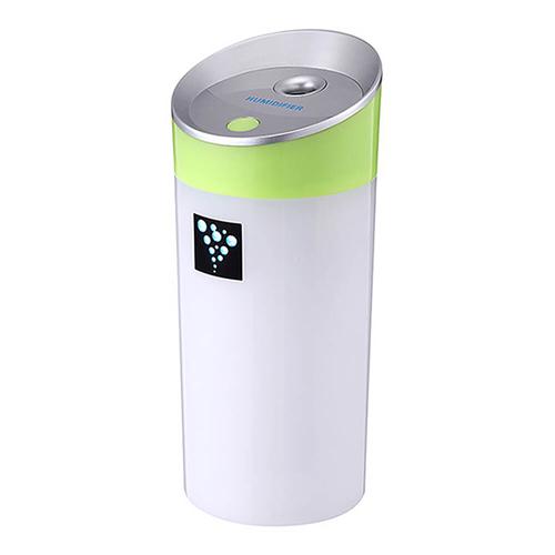 

Mini Air Humidifier Cup Shape Negative Ions Aroma Mist USB Car Home Air Diffuser -Green