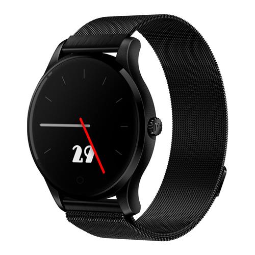 

K88 Smart Watch Bluetooth Heart Rate Monitor MTK2502 Siri Function Gesture Control Compatible with iOS Andriod - Black
