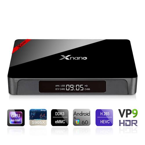 Xnano X96 Pro 4K UHD Smart TV BOX 2GB / 16GB