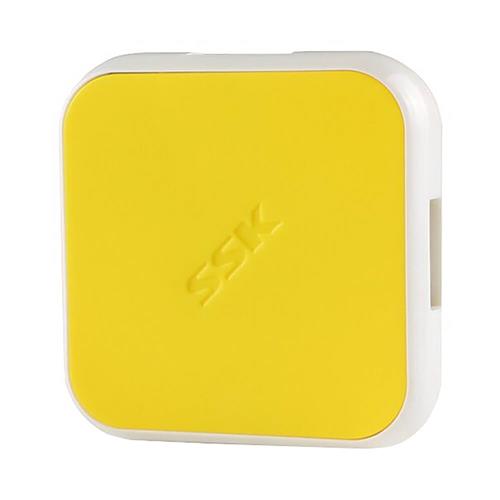 

SSK SHU029 4 Ports Splitter USB Hub - Yellow