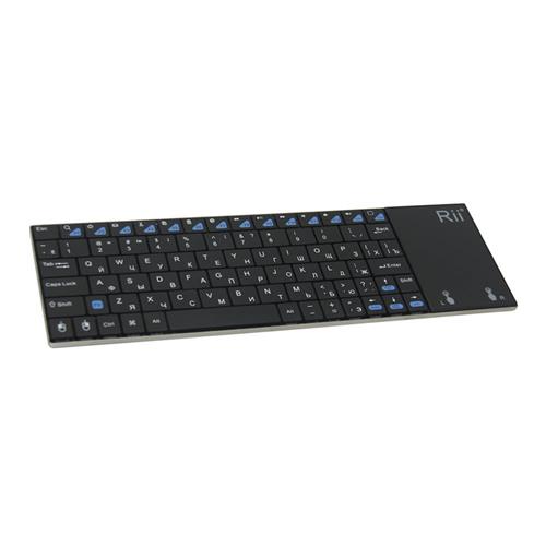 

Rii i12 2.4G Mini Wirless Air Mouse Keyboard Touchpad For PC IPTV Smart Android TV Box - Russian Version Black