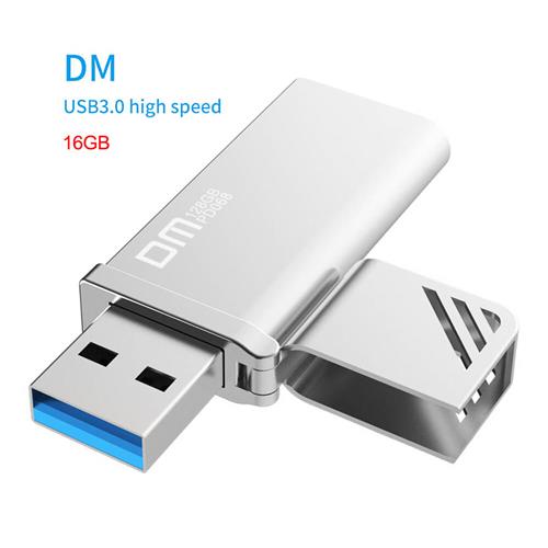 

DM PD068 16GB High Speed USB 3.0 Flash Drive All Metal Memory Stick - Silver