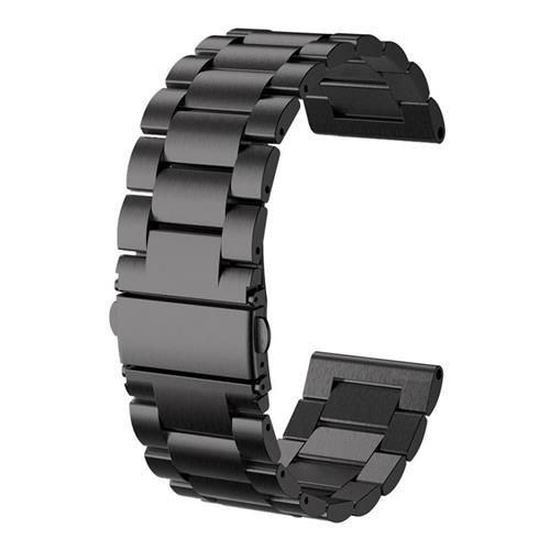 

Replacement Metal Stainless Steel Watch Band Strap 26mm Width For Garmin Fenix 3 - Black