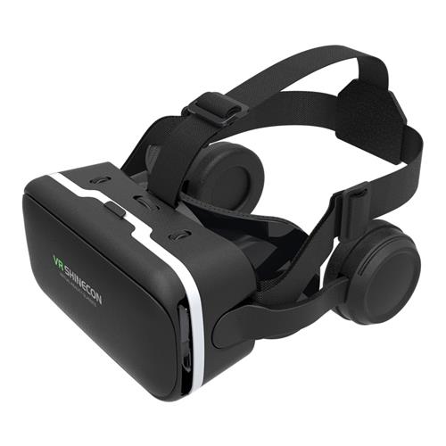 VR SHINECON SCG04E 3D VR Headset FOV 100 Degrees Black