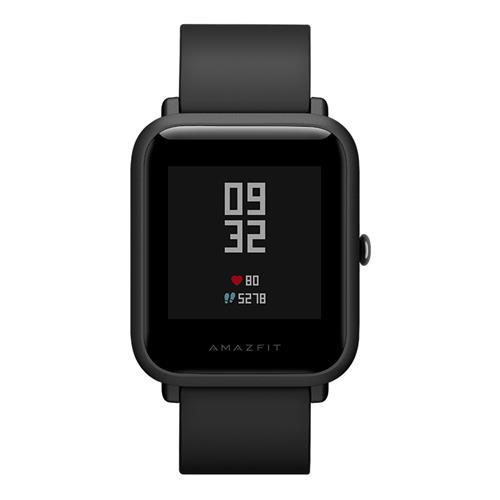 Xiaomi Huami Amazfit Bip IP68 Sports Smartwatch Bluetooth 4.0 GPS Glonass 45 Days Standby English Version - Black