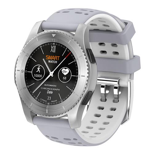 Makibes W02 Smartwatch Silver Gray