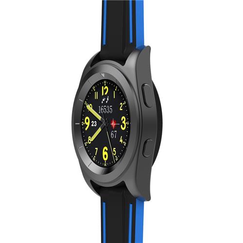 NO.1 G6 EUUS Bluetooth 4.0 Heart Rate Monitor Smart Watch - Black
