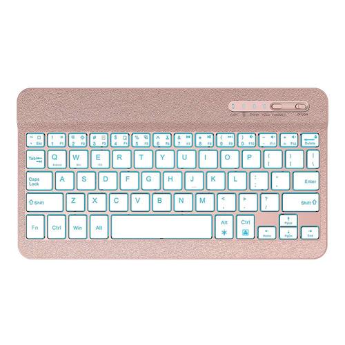 F21 Wireless Bluetooth 9.7 Inches Keyboard Rose Gold