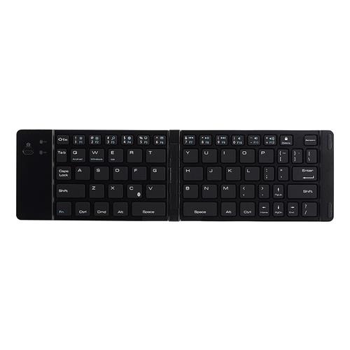 F66 Foldable Wireless Bluetooth Keyboard Gold