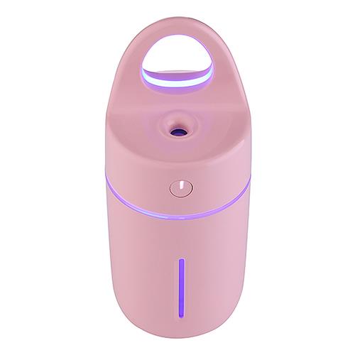 

SMALL-Q Mini Humidifier USB LED Portable Night Light Humidifier -Pink
