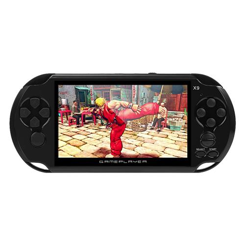 

Coolboy X9 5.0 Inch Handheld Game Player Support TV Output with MP3/Movie Camera Handheld Game Console - Black