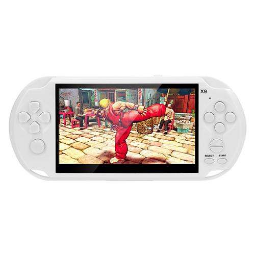 

Coolboy X9 5.0 Inch Handheld Game Player Support TV Output with MP3/Movie Camera Handheld Game Console - White