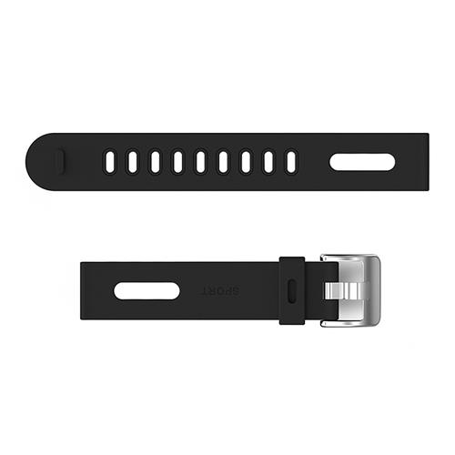 

Replacement Silicon Watch Band Strap For Makibes DM58 Smartband Bracelet - Black