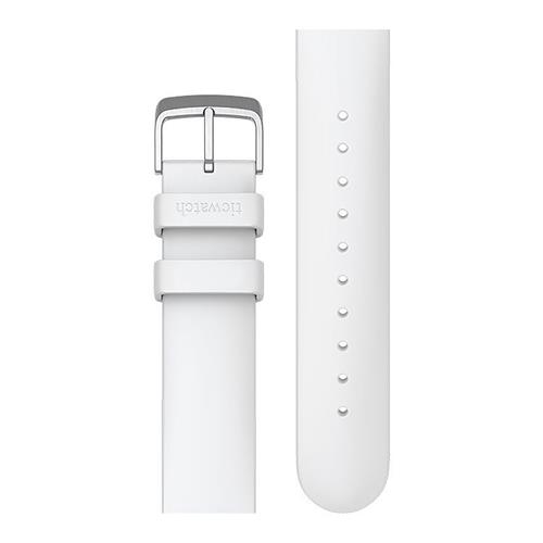 

Original Ticwatch 2 Ticwear Replacement Wrist Silicon Strap Wearable Wristband Round End - White