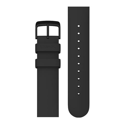 

Original Ticwatch 2 Ticwear Replacement Wrist Silicon Strap Wearable Wristband Round End - Black