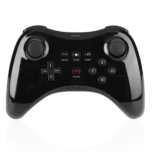 Wireless Bluetooth Gamepad for Nintendo Wii U Black