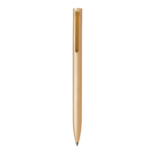 

Xiaomi Mijia Metal Signing Pen Aluminum Alloy 180 Degree Rotation PREMEC Refills 0.5mm Rolling Ball Pen - Gold