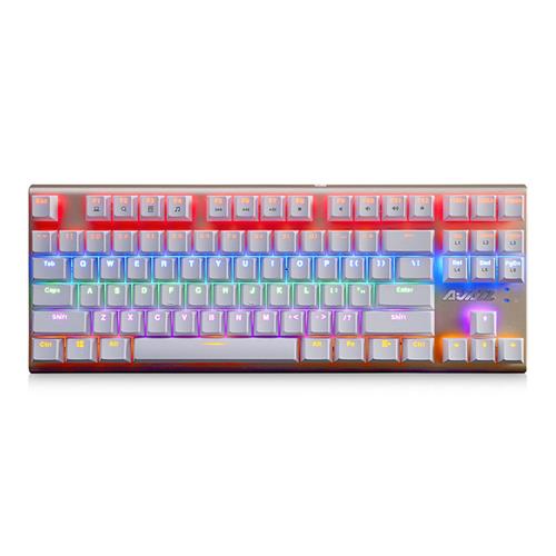 Ajazz AK40 Mechanical Keyboard White