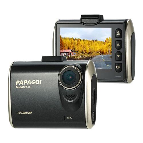 

PAPAGO GoSafe 525 Ambarella A7L OV4689 2.0 Inches LCD Display Car DVR Camera G Sensor 1296P 155 Degrees Angle Night Vision - Black + Gold