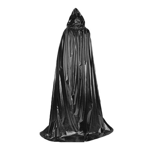

Halloween Cosplay Cloak Shinning Wizard Robe Costume Party Clothes -Black