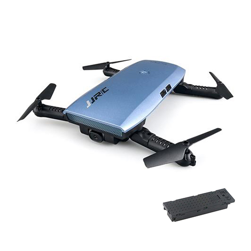 

JJRC H47 ELFIE Plus 720P WIFI FPV Selfie Drone + Extra 3.7V 500mAh Li-po Battery - Blue