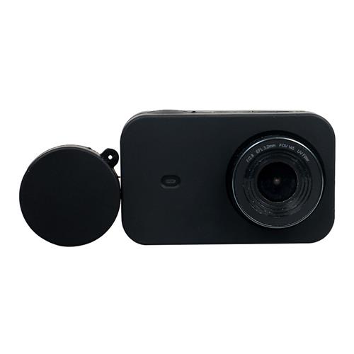 

Silicone Protective Dirt-proof Soft Rubber Case Lens Cover For Xiaomi Mijia Action Camera - Black