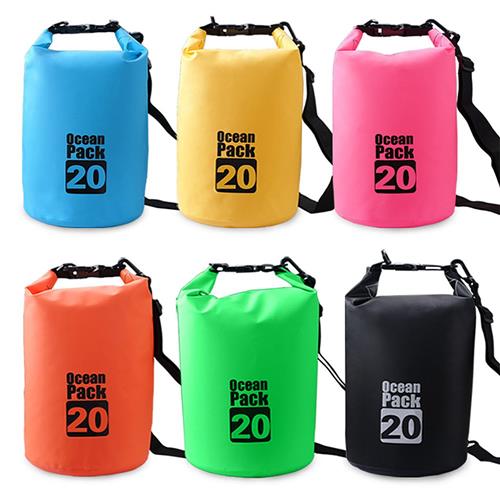 PVC Bucket Beach Bag Outdoor Shoulder Bag