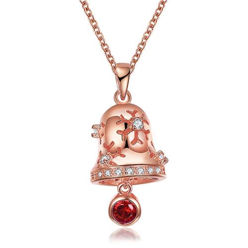 LKN18KRGPN1211-B Christmas Necklace Charm Chain Pendant Jewelry Gift