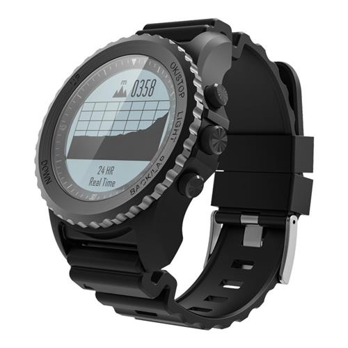 Makibes G07 IP68 Water Resistant Smart Sport Watch GPS Snorkeling Nordic4.0 IOS8 Android4.3 GPS Fitness - Black