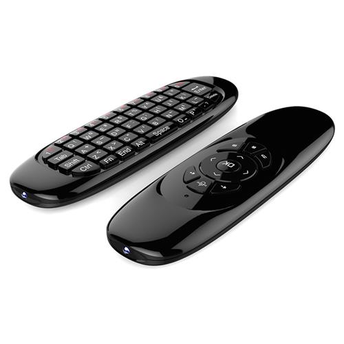 2.4G Mini Wireless Air Mouse Keyboard Remote Control with USB Receiver Support Motion Sensing Games Suitable for Android/for Windows/for Mac Os/for Linux. 