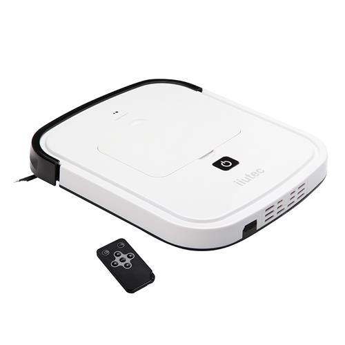 

iiutec R-cruiser Robotic Vacuum Cleaner 2.95CM Slim Body 2000mAH Built-in Battery Strong Suction Robot Floor Cleaner with Remote Controller- White