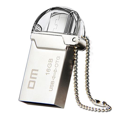 

DM PD008 16GB OTG USB 2.0 Micro USB Flash Drive USB Stick - Silver
