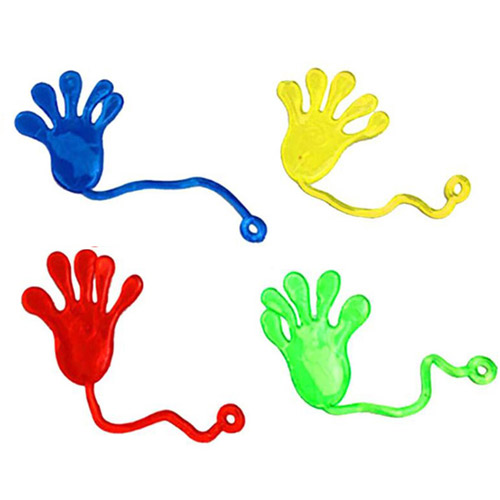 

Sticky Hands Climbing Palms Sticky Jelly Hands Squishy Toy - Random Color