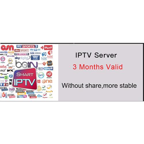 3 Months IPTV Server