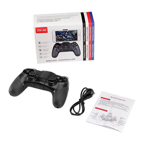 ZMX6 Bluetooth 2.4G Wireless Gamepad Black