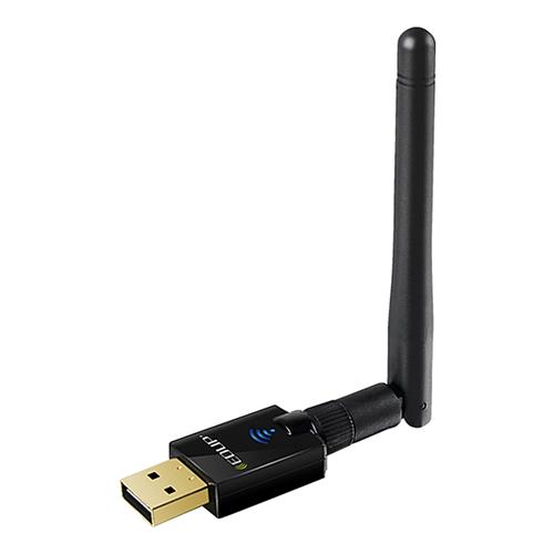 

EDUP EP-AC1607 Dual Band USB WiFi Adapter 2.4GHz 5.8GHz Dual Band 802.11AC With External Antenna - Black