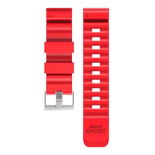 

Replacement Watch Bracelet Strap Band 24mm for Makibes G07 - Red