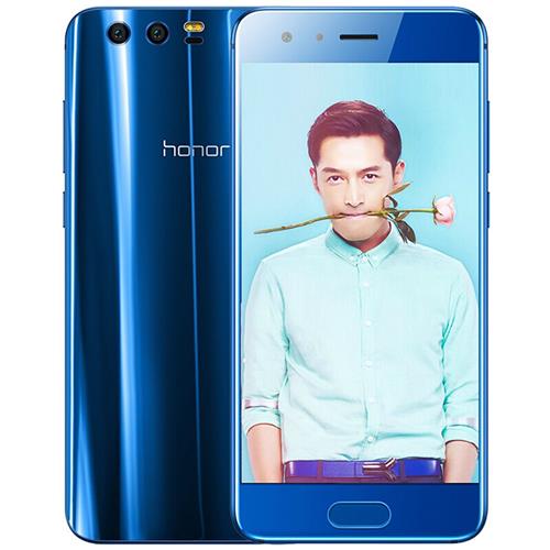 

HUAWEI Honor 9 5.15 Inch Smartphone FHD Screen 6GB 128GB Hisilicon Kirin 960 Octa Core 20.0MP + 12.0MP Dual Rear Cam Android 7.0 Touch ID NFC 3D Curved Glass Body - Blue