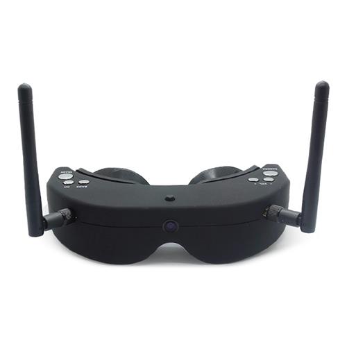 

Skyzone SKY01S 5.8G 48CH 854X480 FPV Goggles with Front Camera Head Tracking System - Black