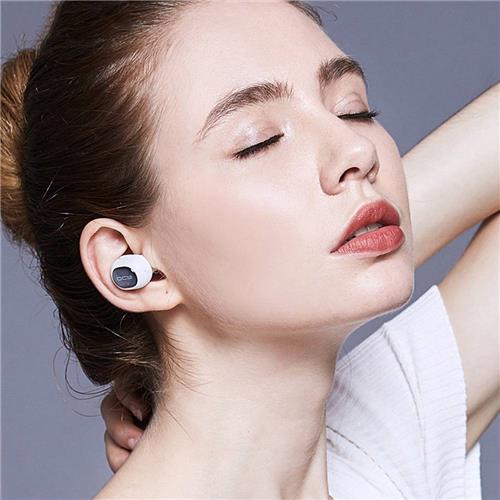 QCY Q26 Pro Mini Wireless Bluetooth Headphone with Mic White